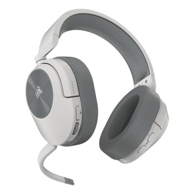 2. Corsair HS55 Kabelloses Bluetooth-Headset mit Kopfbügel, Gaming, Weiß