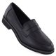 Jezzi SFY25128 schwarze Leder-Lords-Schuhe