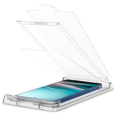 2. Spigen Elite Shield EZ FIT Hybridglas für Samsung Galaxy S25 Ultra – transparent