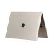 5. Tech-Protect SmartShell Hülle für MacBook Air 15" M2 / M3 / 2023-2024 - transparent