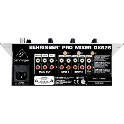 3. Behringer DX626 DJ-Mixer