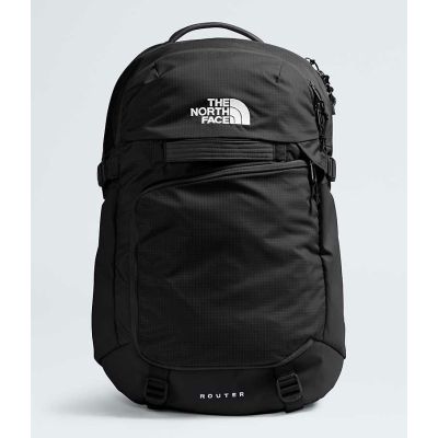 3. The North Face Router Rucksack, Schwarz, Nylon, recyceltes Polyester
