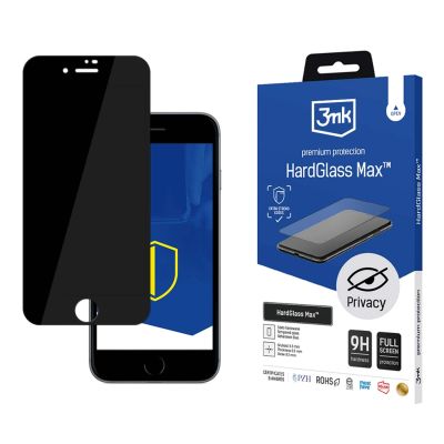 9H Sichtschutzglas 3mk HardGlass Max Privacy™ für iPhone 7/8