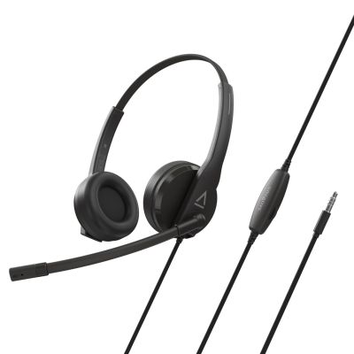 7. Creative Labs HS-230 Kabelgebundenes Kopfbügel-Headset für Business/Alltag, USB Typ-A, Schwarz