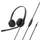 7. Creative Labs HS-230 Kabelgebundenes Kopfbügel-Headset für Business/Alltag, USB Typ-A, Schwarz