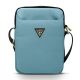 Guess Bag GUTB10NTMLLB 10" blau/blaues Nylon-Dreieck-Logo