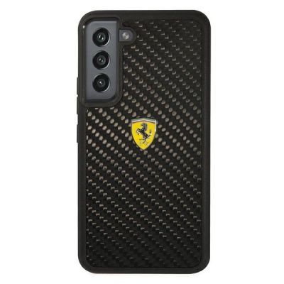 3. Ferrari FEHCS22MFCAK S22+ S906 schwarz/schwarz Hartschalenkoffer On Track Real Carbon