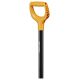 4. FISKARS SOLID 1003457 Metallschaufel, 1270 mm, D-Griff