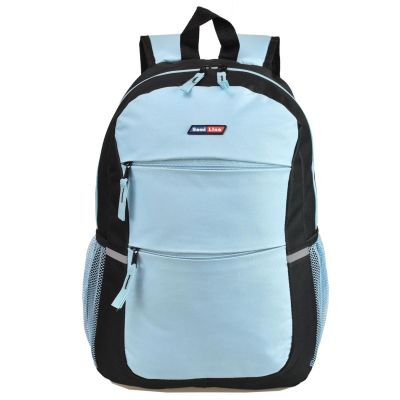 2. Jugendrucksack hellblau-schwarz SEMI LINE