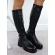8. Damen-Plateau-Stiefel schwarz Potocki 25-12729