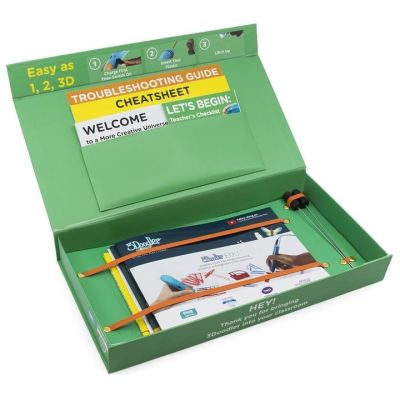 2. 3Doodler Start EDU Kunststoff Blau, Cyan, Grün, Grau, Orange, Rot, Weiß, Gelb