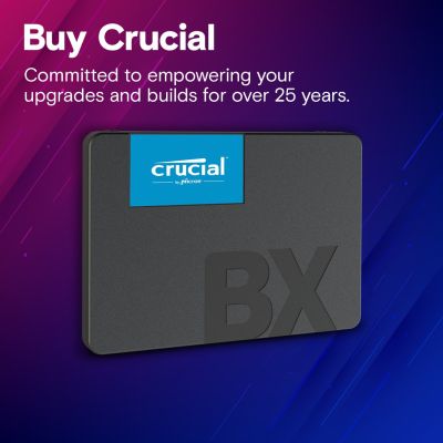 6. Crucial BX500 4 TB 2,5" SATA 3D NAND