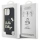 8. Hello Kitty IML Golden Diva MagSafe Hülle für iPhone 16 Pro Max - Schwarz