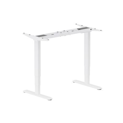 Equip 650814 Stehtischgestell, elektrisch betrieben, 2 Beine, weiß