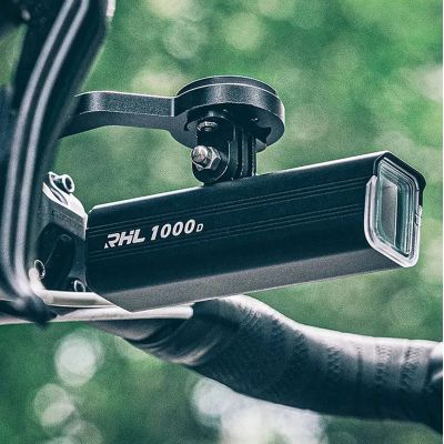 8. Rockbros RHL1500 Fahrrad-Frontlicht 5000mAh 1500lm IPX6 - Schwarz