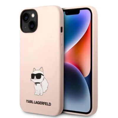 Karl Lagerfeld KLHCP14MSNCHBCP iPhone 14 Plus 6.7" Hardcase pink/pink Silikon Choupette