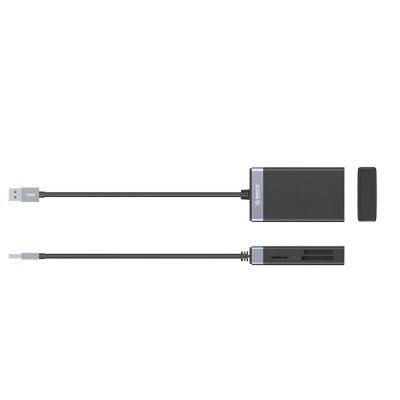 2. Orico CL4D-A3 USB-A 3.0 SD microSD CF MS 5 Gbit/s Speicherkartenleser – Schwarz und Silber