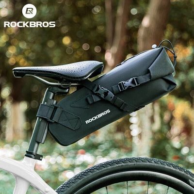 5. Rockbros 30130061001 Fahrrad Satteltasche 3L - Schwarz