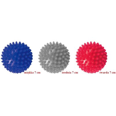 11. ENERO FIT Igel-Massagebälle 7 cm 3er-Set