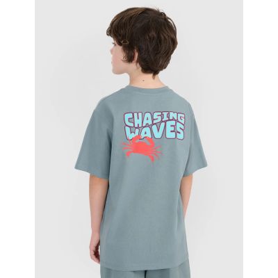 2. Oversize-T-Shirt für Jungen mit Aufdruck 4F 4FJWSS25TTSHM1914-46S