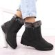 14. Damen-Schneestiefel mit Fellfutter, schwarz, Vinceza 86231