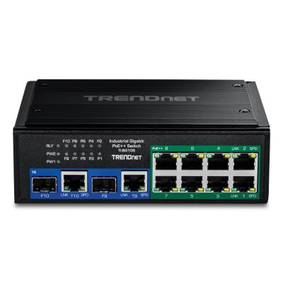 4. TRENDnet 10-PORT INDUSTRIELLE GIGABIT 400W Switch