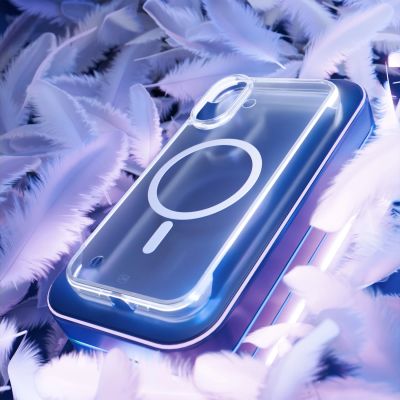 5. 3mk Just20g MagCase für iPhone 16 - transparent