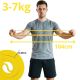 5. GUMMI-TRAININGSBAND POWERBAND GELBES REA-BAND