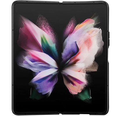 6. Guess Glitter Script Hülle für Samsung Galaxy Z Fold 5 – Schwarz