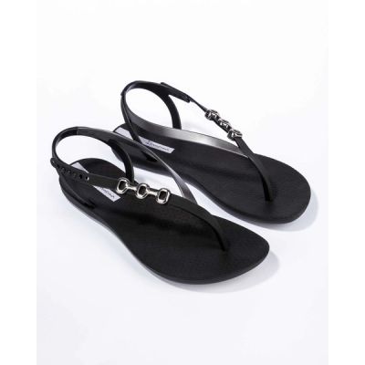 2. Ipanema Sandal Rio Damen Flip-Flop Sandalen modisch bequem Schwarz