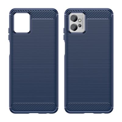 8. Carbon Case für Xiaomi Poco F4 5G flexible Silikon-Carbon-Hülle schwarz