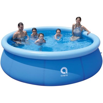 11. Aufblasbarer Pool mit aufblasbarem Halsband 300 x 76 cm 17793