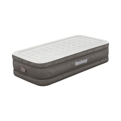4. Bestway 69048 / 23 Luftmatratze Einzelmatratze Grau, Weiß Unisex