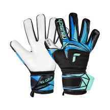 Reusch Attrakt RE:Grip NC Junior Torwarthandschuhe schwarz und blau 5672535 7272