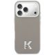 3. Karl Lagerfeld MagSafe Hülle mit Karl-Kopf-Logo für iPhone 17 Pro – Grau