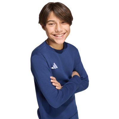 14. adidas Entrada 26 Sweatshirt für Kinder, marineblau JZ6552