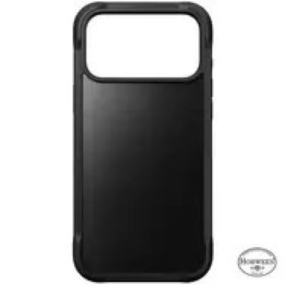 8. Nomad Robuste Lederhülle für 17,5 cm (6,9") Mobiltelefone, Schwarz