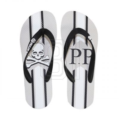 Philipp Plein M IMPS903 Herren-Flip-Flops