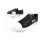 17. Lee Cooper Damen Sportschuhe Stoff Sneakers stylisch Schwarz