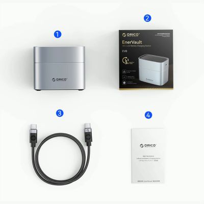 2. Ladegerät für Lithium-AA-Batterien