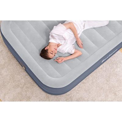 26. Bestway 67923/23 Luftmatratze Doppelmatratze Grau, Weiß Unisex