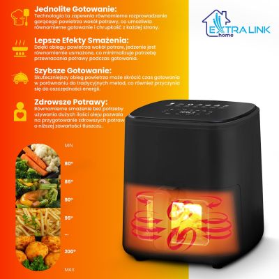 23. Extralink Home SJ-520 5L | Fritteuse | 5L