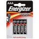 LR03 ENERGIZER AAA-Batterien, Blisterpackung mit 4 Stück