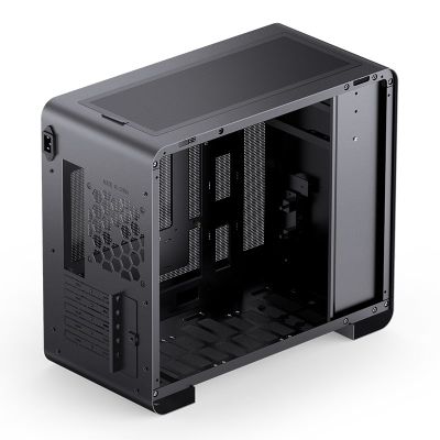 19. Jonsbo U4 Mini Mesh Micro-ATX Gehäuse - Schwarz