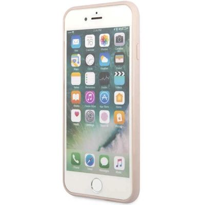 5. Guess GUHCI8G4GLPI iPhone 7/8/SE 2020/ 2022 rosa/rosa Hartschale 4G Stripe Collection