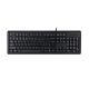 A4 TECH KR-92 Membrantastatur A4TKLA46007 (USB 2.0; (US); schwarz)