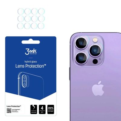 Kameraglas für iPhone 14 Pro Max / 14 Pro 7H für Objektivschutzobjektiv der 3mk Serie