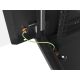 24. Lanberg WF01-6422-10B Rack-Schrank (22 HE; 1082 mm / 600 mm / 450 mm; Wandmontage; aufklappbar; 19 Zoll; schwarz)