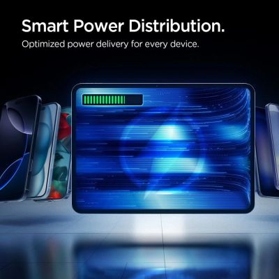 4. Spigen EA3020 20000mAh 30W Powerbank - Schwarz