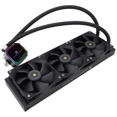 2. Thermalright Frozen Prism 360 BLACK Komplett-Wasserkühlung mit RGB-Hintergrundbeleuchtung, 360 mm, Schwarz